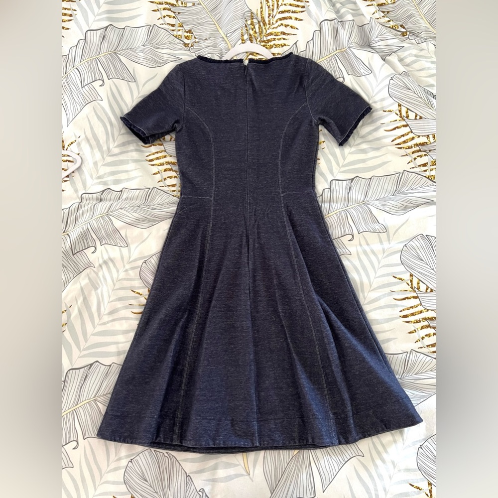 Banana Republic Denim Fit & Flare Dress - Picture 3 of 11